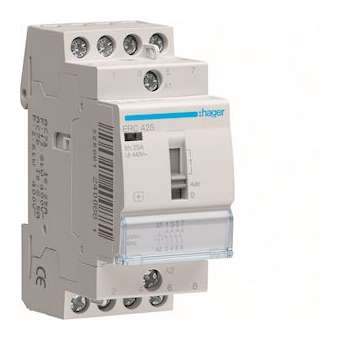 Contacteur à commande manuelle 25A, 4F, 230V|Hager-HAGERC425