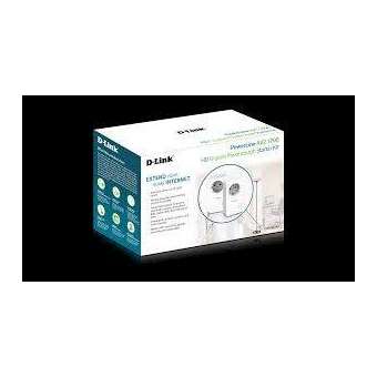 Kit CPL Homeplug AV2 1000 HD avec prise intégrée - Contient deux (2) adaptateurs|Dlink-DLKDHPP601AVFR