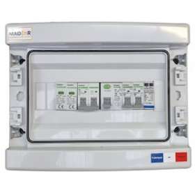 Coffret 600V 1MPPT de 2 Strings avec paraf. DC + AC 4kW (C20) 1 ond mono|MADEnR-MP631121004