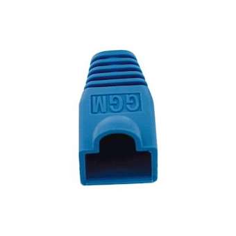 Lot de 100 manchons RJ45 Bleu|Gigamedia-GGMRB100BL
