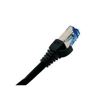 Cordons de brassage CAT6A S/FTP LSOH 3 m noir|Gigamedia-GGMCAT6AS3MBK