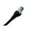 Cordons de brassage CAT6A S/FTP LSOH 3 m noir