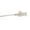 Lot de 10 cordons RJ45 C6 U/UTP LSOH Ultra-Slim 30 cm, blanc