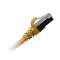 Cordons de brassage CAT5e F/UTP PVC 3 m jaune|Gigamedia-GGMCAT5EB3MJ