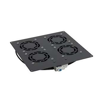 Kit 4 ventilateurs avec thermostat intégré réglable de -10DEGC à 80DEGC baie Lin|Legrand-LEG646431