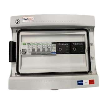 Coffret AC micro onduleur mono enphase 3-6kW (2xC20)+2QR +C2/C20|MADEnR-MP621100621
