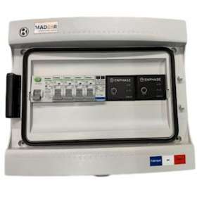 Coffret AC micro onduleur mono enphase 3-6kW (2xC20)+2QR +C2/C20|MADEnR-MP621100621