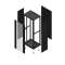 Baie de câblage 19' GIGARACK Série 70 42 U 800 x 600|Gigamedia-GGMEL4286N