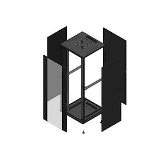 BAIE S70 42U 800X800 PARP NOIR|Gigamedia-GGMEL4288PARPN