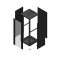 BAIE S70 42U 800X800 PARP NOIR