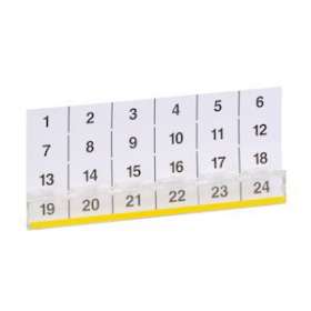 Infraplus-MP - Porte etiquette lisere j|Schneider Electric-SCHVDI99072