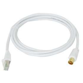 Cordon RJ45/Fiche IEC TV Lg 2 m|Michaud-MIHQ244