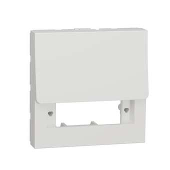 Unica - prise optique - SC duplex à compléter - 2 modules - blanc - méca seul|Schneider Electric-SCHNU943818