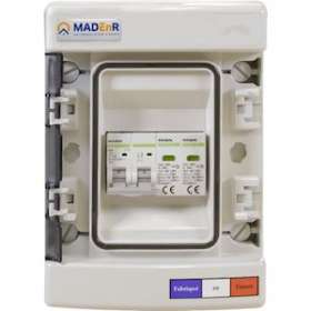 Coffret PV 600VDC 1MPPT 1 String 1 intersectionneur avec parafoudre|MADEnR-MP610611111