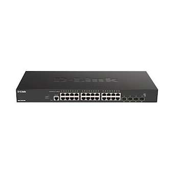 Switch Smart+ L2+ 24 ports 10GbE cuivre & 4 ports 10G/25G SFP28|Dlink-DLKDXS121028T