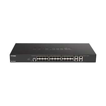 Switch Smart+ L2+ 24 ports 10GbE SFP+ & 4 ports cuivre 10GbE|Dlink-DLKDXS121028S