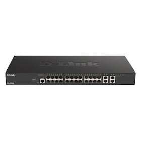 Switch Smart+ L2+ 24 ports 10GbE SFP+ & 4 ports cuivre 10GbE|Dlink-DLKDXS121028S