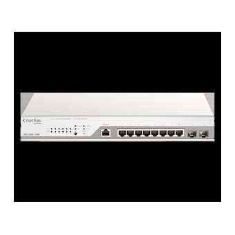 Switch Nuclias Cloud Smart+ 8 ports Giga POE+ 2 SFP|Dlink-DLKDBS200010MP
