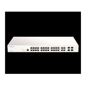 Switch Nuclias Cloud Smart+ 24 ports Giga POE+ 4 combo SFP|Dlink-DLKDBS200028MP