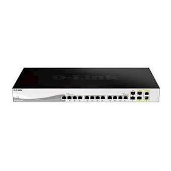 Switch Smart+ 12 ports 10 Giga Cuivre + 2 ports 10 Giga SFP+ + 2 x 10 Giga Combo|Dlink-DLKDXS121016TC