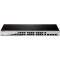 Smart métro-ethernet 24 ports 10/100/1000Mbps + 4 ports SFP