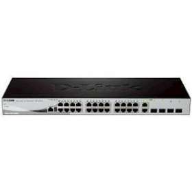 Smart métro-ethernet 24 ports 10/100/1000Mbps + 4 ports SFP|Dlink-DLKDGS121028ME