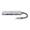 Station d'accueil Hub USB-C 5-en-1 vers HDMI/USB/microSD/SD