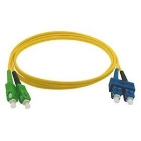 Jarretière optique duplex SC/SCAPC OS2 9/125 µm 5 m|Gigamedia-GGMD3MCSCA5M