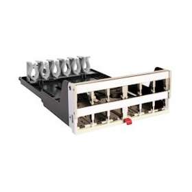 Cassette 12 ports pour panneau droit à équiper de connecteurs HDJ|Legrand-LEG033681