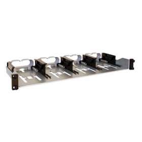Panneau droit 19pouces 1U à équiper 4 cassettes - fixation standard|Legrand-LEG033682