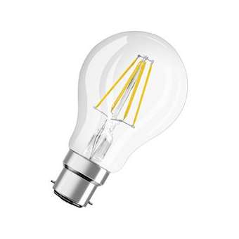 OSRAM LED FIL CLA40 Claire 827 B22 4W 470lm Verre|Ledvance-OSR592155