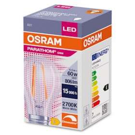 OSRAM LED FIL DIM CLA60 Claire 827 E27 6,5W 806lm Verre|Ledvance-OSR591172