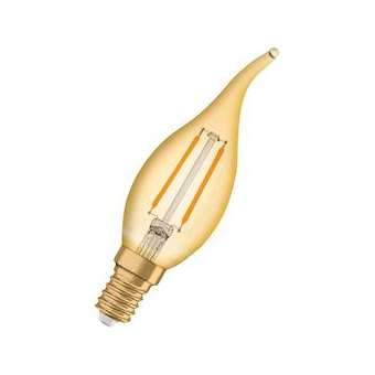 OSRAM LED 1906 CLBA22 FIL GOLD E14 2,5W 220lm|Ledvance-OSR293236