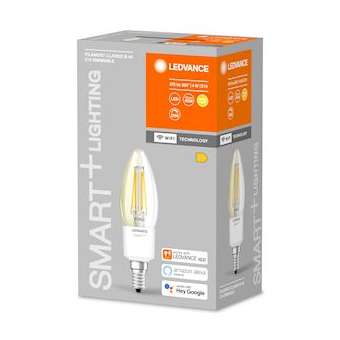 LEDVANCE Smart+ WF CL B FIL DIM 40 4W/827 E14|Ledvance-OSR609754