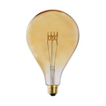 Lampe déco poire PS42 E27 3,5W 2200K 190lm, Cl.énerg.G, 25000H, dimmable, ambrée|Aric-ARI20120
