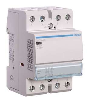 Contacteur 40A, 4O, 230V|Hager-HAGESC441