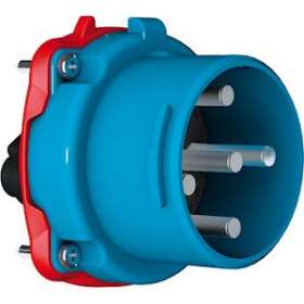 DECONTACTOR DS6 Connecteur Poly bleu Size.4 IP66/67 3P+T 90A 440V AC|Marechal-MAR3168013