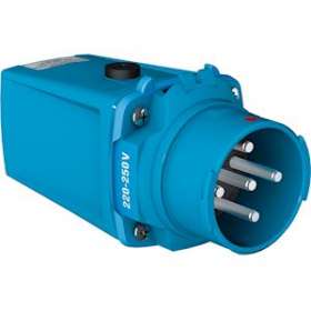 DSN1 Adaptateur Domestique Poly bleu IP40 1P+N+T 10-16A 250V AC|Marechal-MAR6118015D11