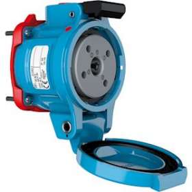 DECONTACTOR DS1 Socle Poly bleu Size.2 IP55 3P+N+T 30A 440V AC|Marechal-MAR3114017