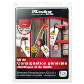 Kit de consignation générale - sous blister - Français|Master lock europe-SKPMAINTKIT-FR
