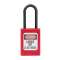 Cadenas Zenex Rouge - Anse en nylon - Clé variée - Sans Retenue clé - Dia 4,76mm