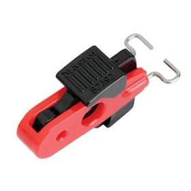 Mini bloque-disjoncteur pour interrupteur standard - Manette noire|Master lock europe-SKPS2392