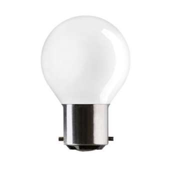 Sphérique d'illuminations 230V 15W B22 blanc - Emb. unitaire par 10|Aurora-ABIAC5850BL