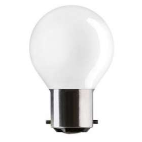 Sphérique d'illuminations 230V 15W B22 blanc - Emb. unitaire par 10|Aurora-ABIAC5850BL