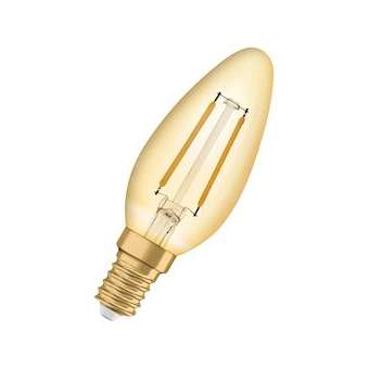 OSRAM LED 1906 CLB22 FIL GOLD E14 2,5W 220lm|Ledvance-OSR293212
