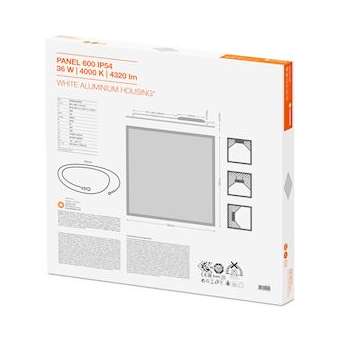 LEDVANCE PANEL LED 600 36W/4000K OPALE IP54 4320lm|Ledvance-OSR149502