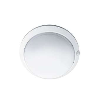 ARMILLA - Hublot Ext. IP44 IK10, blanc, E27 60W max., lpe non incl., a/sensor IR|Aric-ARI4004