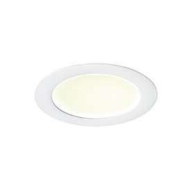 FLAT LED - Downlight plat, rond, fixe, blanc, 110DEG, LED intég. 13W 3000K 840lm|Aric-ARI50104