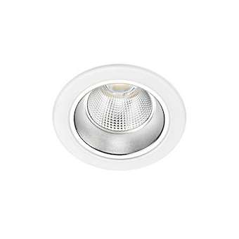 RIVA - Downlight IP20, D113mm, fixe, blanc, LED intég.10W 50DEG 3000K 900lm, di|Aric-ARI50600