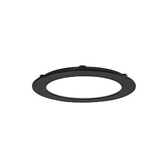 FLAT CCT - Downlight plat rond fixe noir 110DEG LED 12W 980lm 3000/4000K (CCT)|Aric-ARI50806